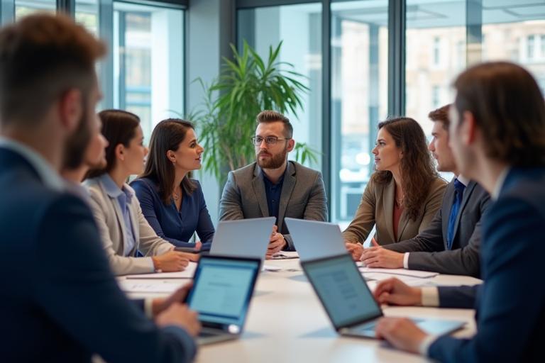 L’équipe Prestia RH Solutions réunie à Lyon